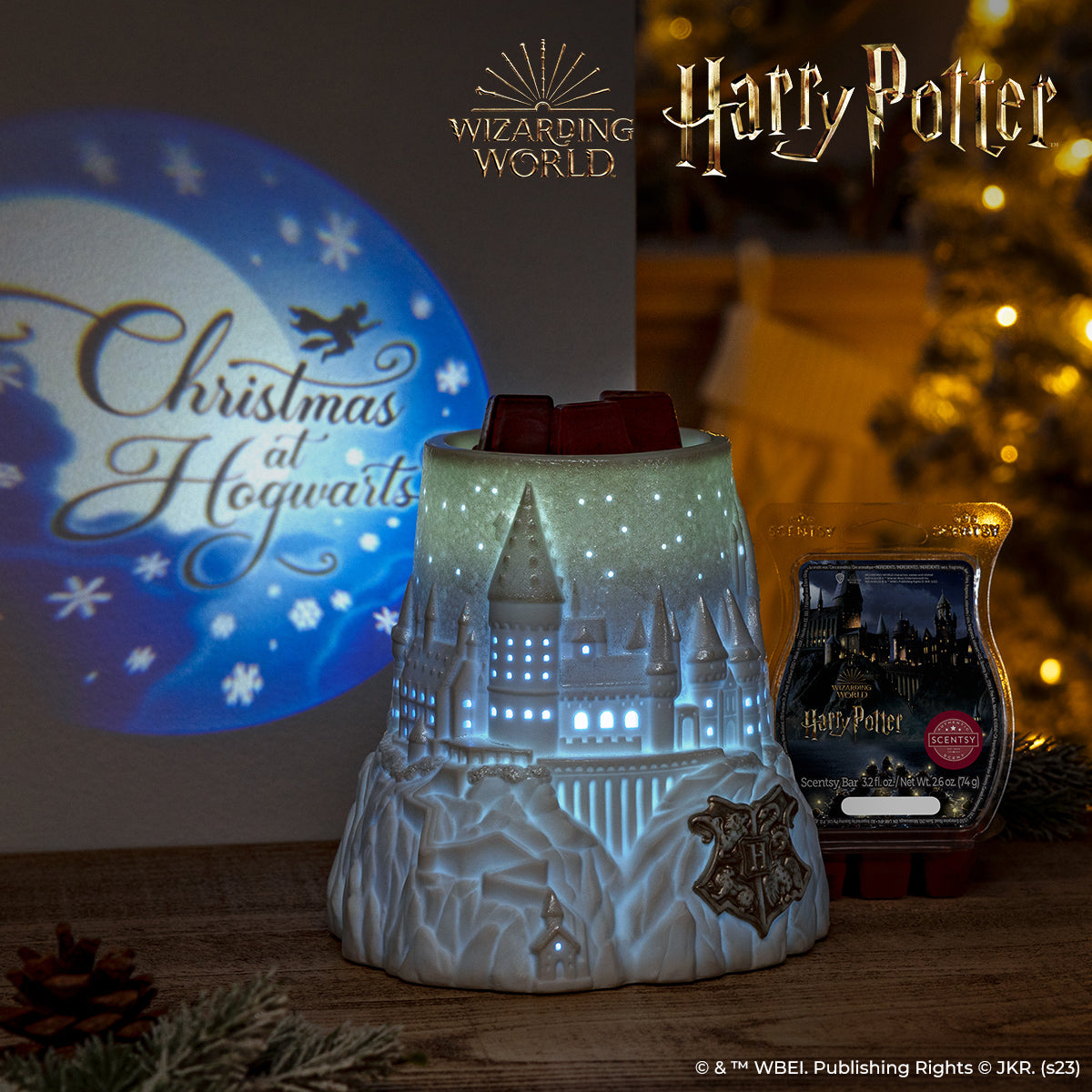 Harry Potter Hogwarts selling Scentsy Warmer