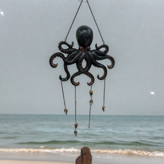 Black octopus Wall Hanging