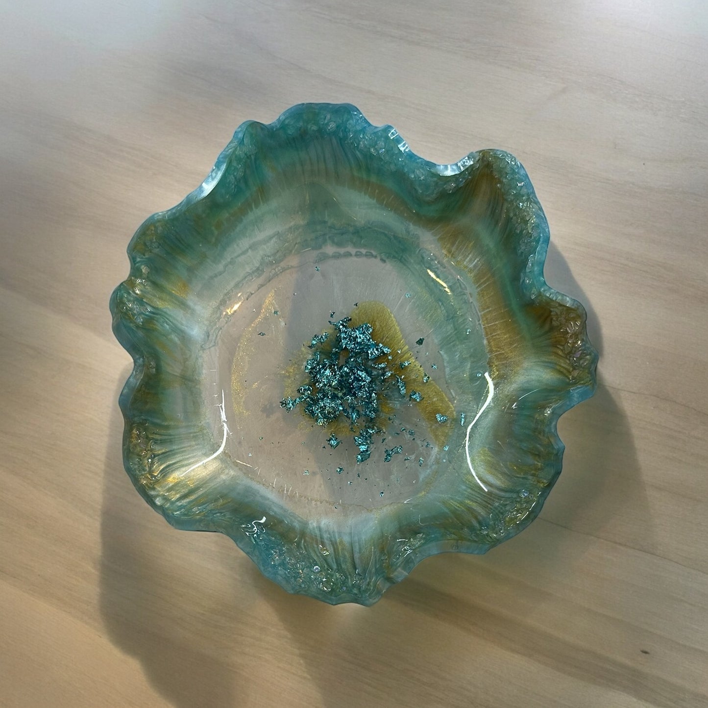 Large green bowl