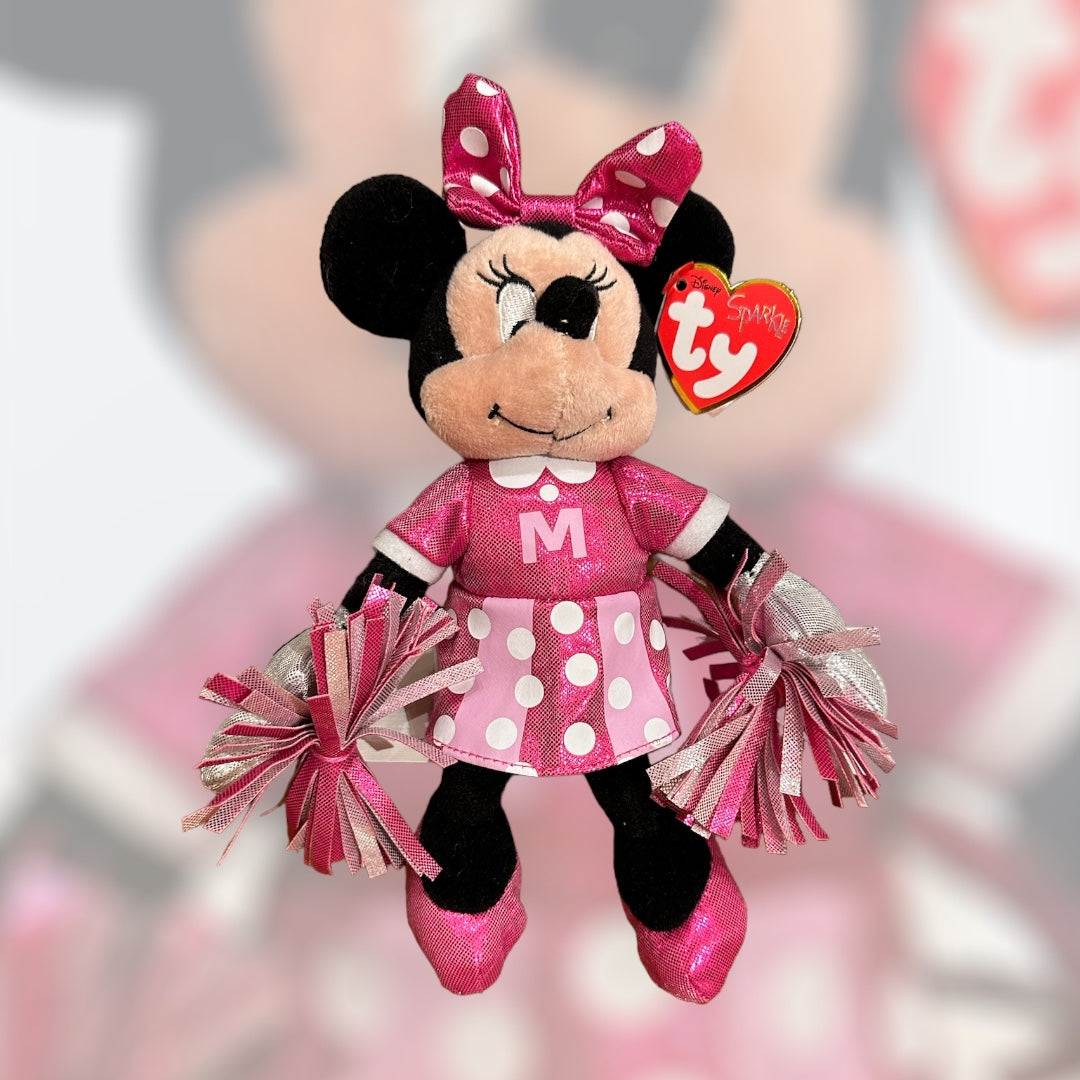 TY Pink Cheerleader Minnie