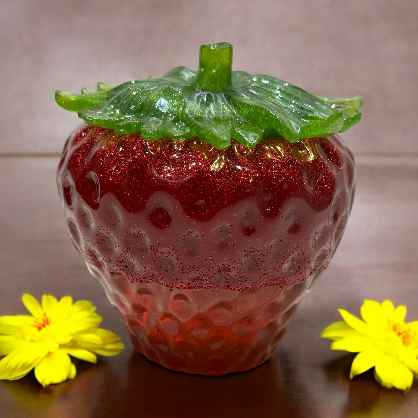 Ripe Strawberry Trinket Box