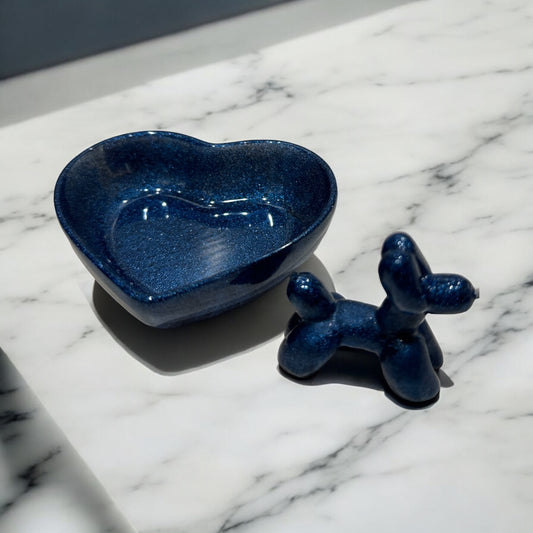 Blue Trinket Dish