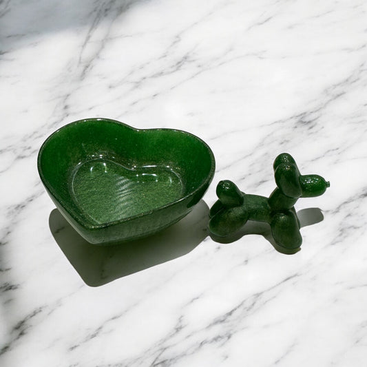 Green Trinket Dish