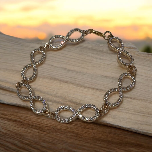 Infinity Crystal Bracelet