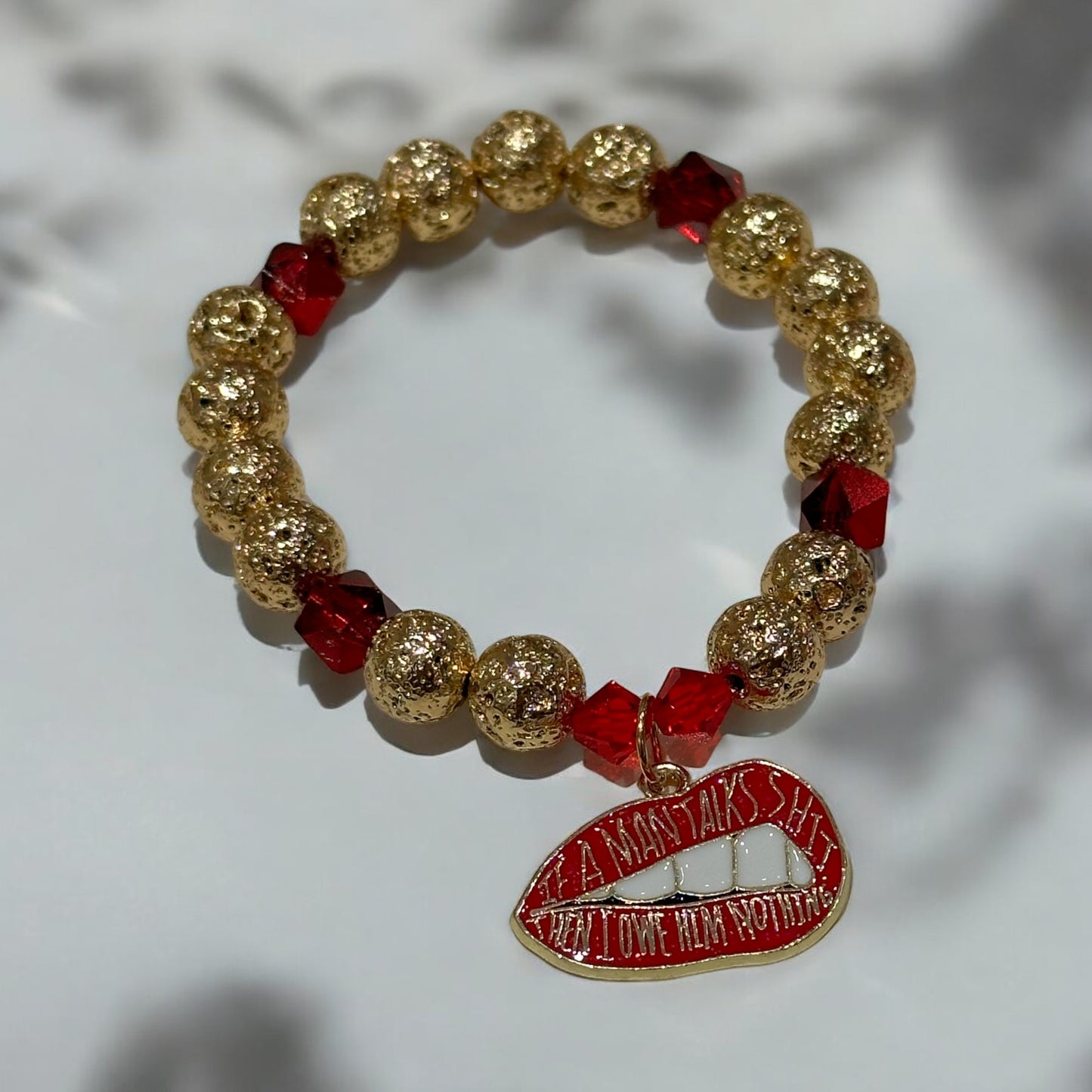 Red Lips Bracelet