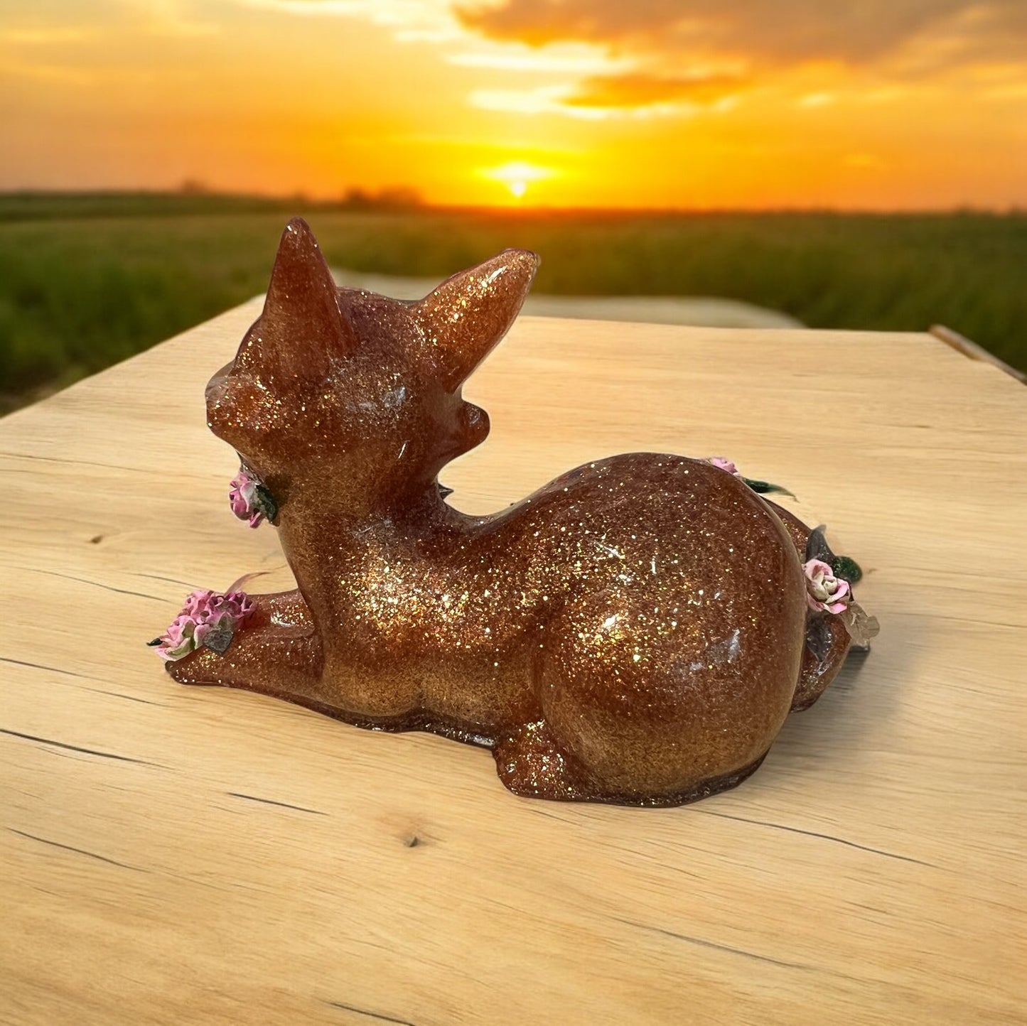 Autumn Fox Sculpture