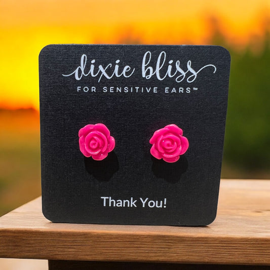 Rose Pink earring