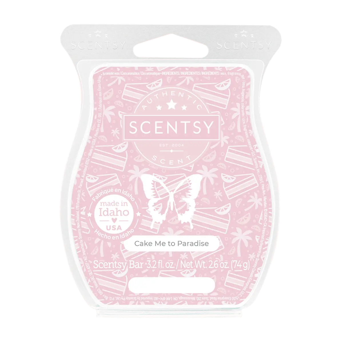 Scentsy Bar Cake Me To Paradise