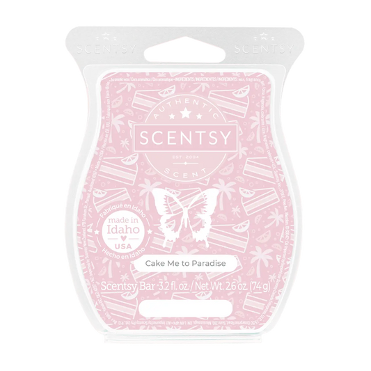 Scentsy Bar Cake Me To Paradise