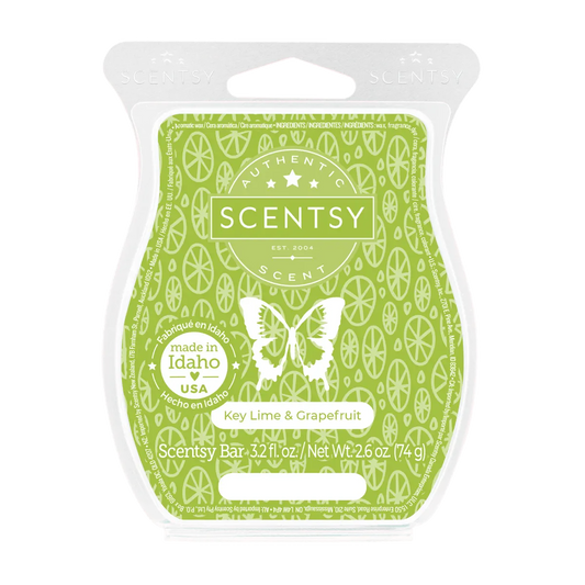 Scentsy Bar Key Lime & Grapefruit